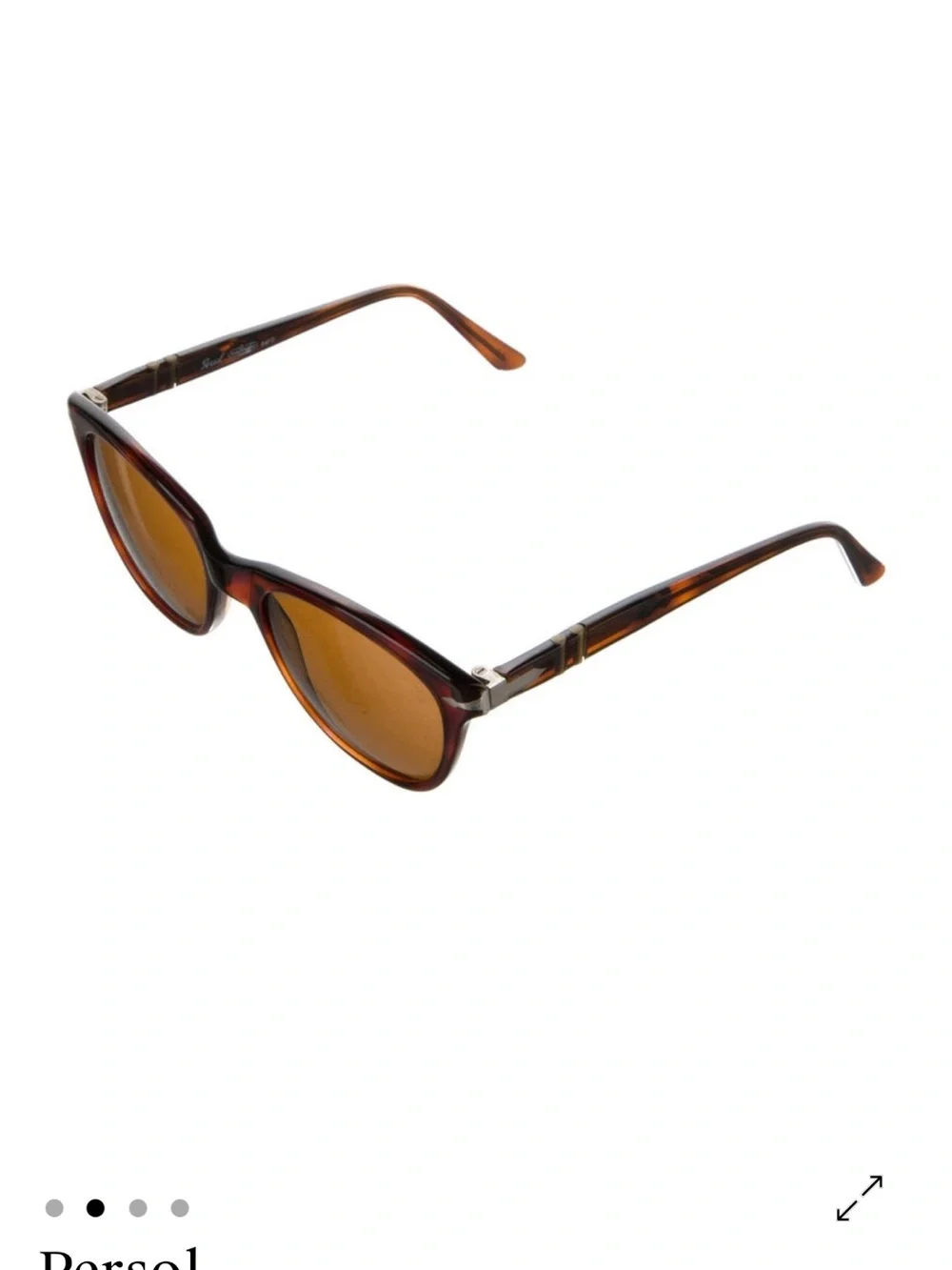 Persol Havana Tortoise Sunglasses w/ Brown Lenses – Made in Italy